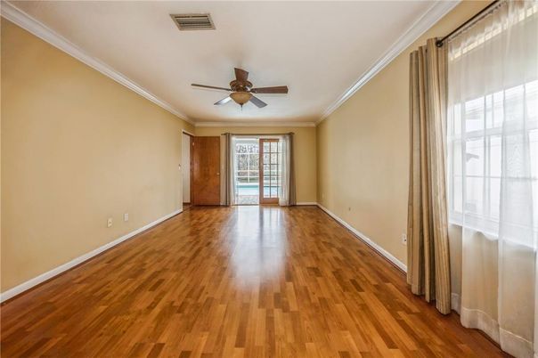 Empty room, Interior, Wood Texture Flooring