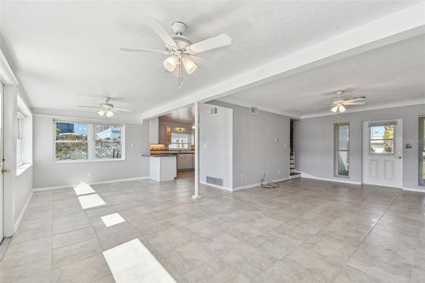 Empty room, Interior, Kitchen