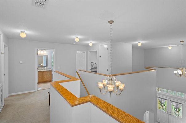 Chandelier, Interior
