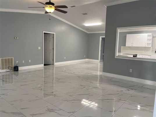 Empty room, Interior, Marble