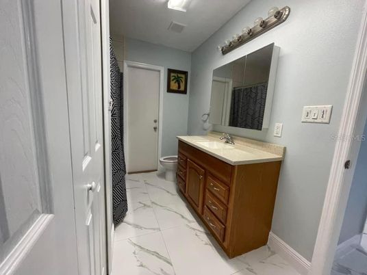 Bathroom, Dual Sink Vanities, Interior, Marble