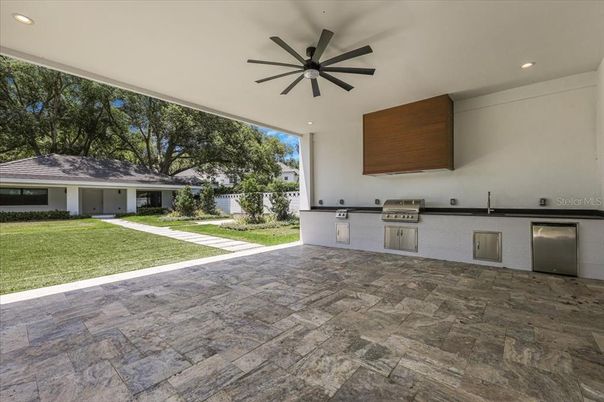 Backyard, Exterior