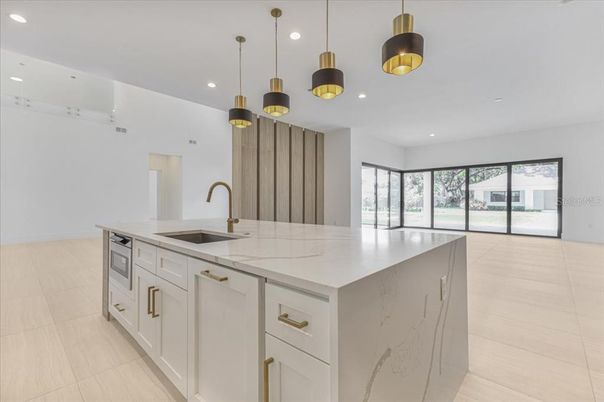 Interior, Kitchen, Pendant Lights, Recessed Lighting