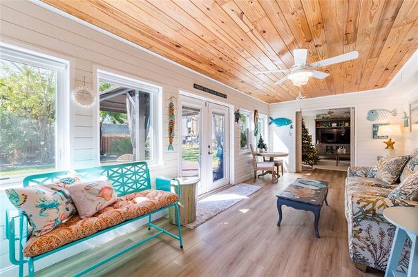 Interior, Living room, Wooden Ceilings, Wood Texture Flooring