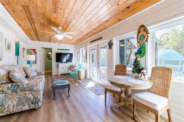 Dining room, Interior, Living room, Wooden Ceilings, Wood Texture Flooring