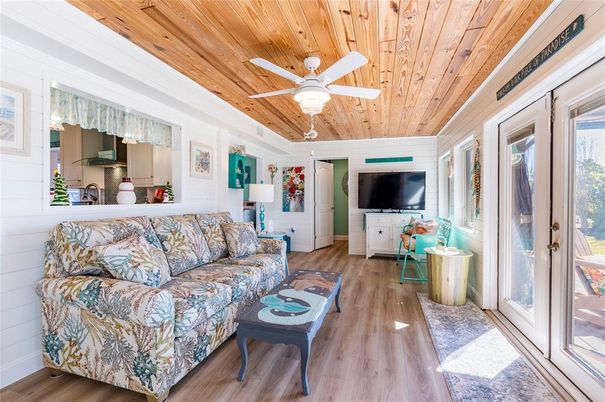 Interior, Living room, Wooden Ceilings, Wood Texture Flooring