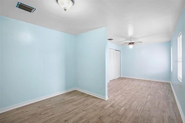 Empty room, Interior, Wood Texture Flooring