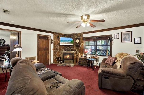 Fireplace, Interior, Living room, Piano