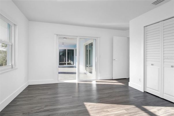 Empty room, Interior, Wood Texture Flooring