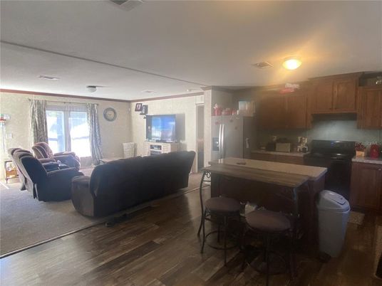 Dining room, Interior, Kitchen, Living room, Wood Texture Flooring