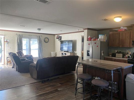 Interior, Kitchen, Living room, Wood Texture Flooring