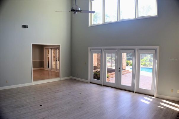 Empty room, Interior, Wood Texture Flooring