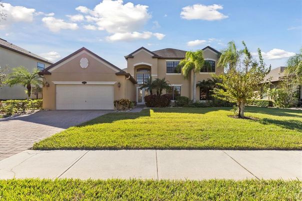 Attached, Backyard, Exterior, Facade, Mediterranean