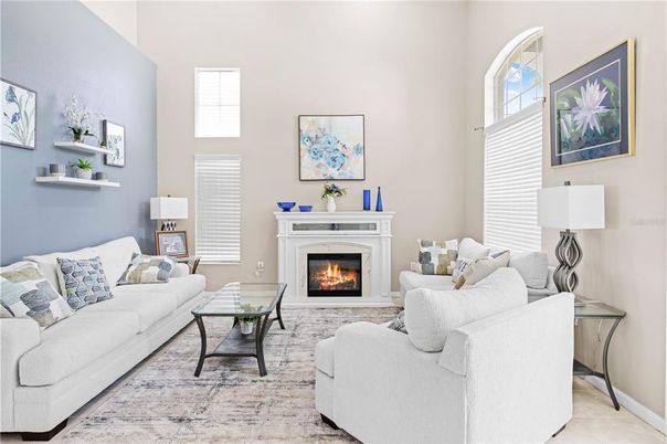 Fireplace, Interior, Living room