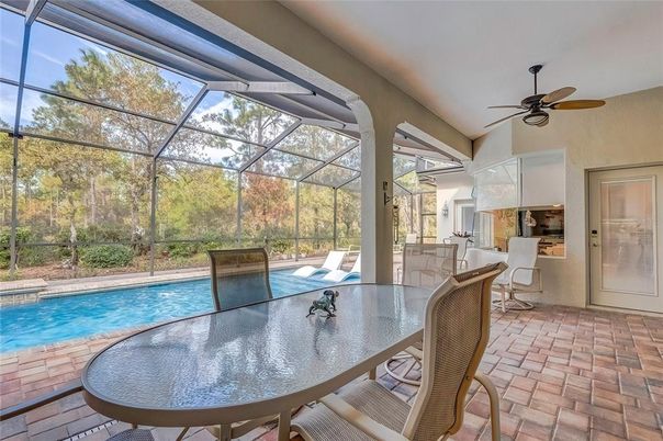 Dining room, Glass Ceilings, Interior, Pool, Sun Room