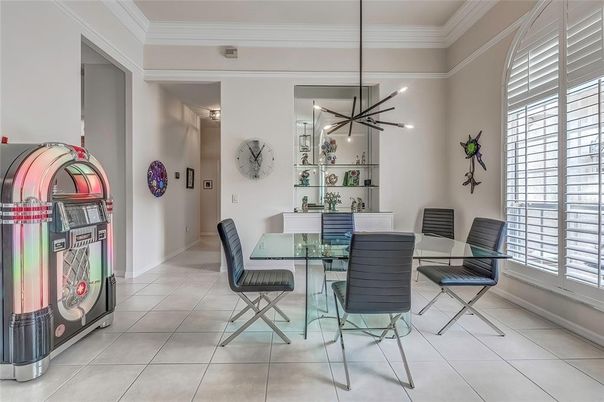 Dining room, Interior, Pendant Lights