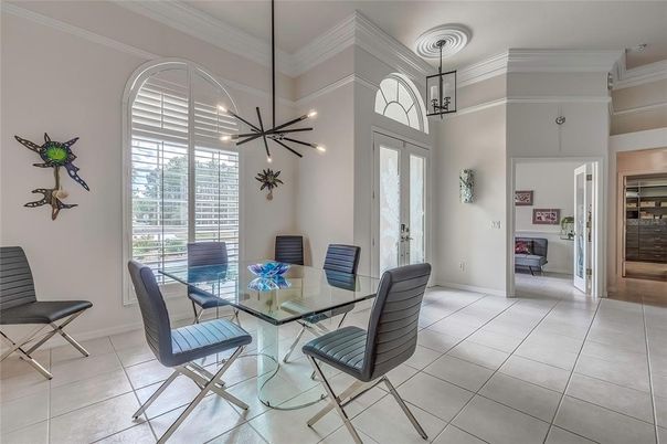 Dining room, Interior, Pendant Lights