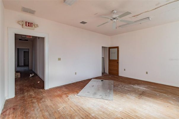 Empty room, Interior, Wood Texture Flooring
