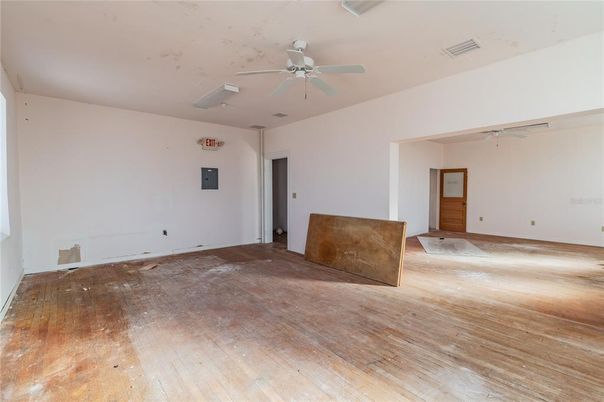 Empty room, Interior, Wood Texture Flooring