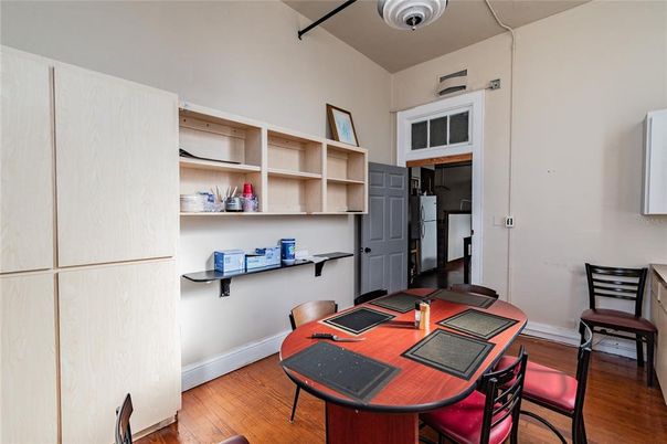 Dining room, Interior, Wood Texture Flooring