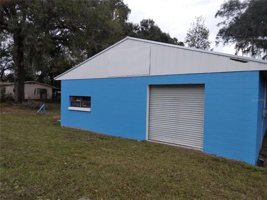 Backyard, Detached Garage, Exterior