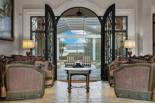 Interior, Sun Room, Wood Texture Flooring