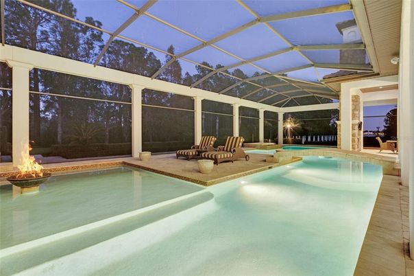 Glass Ceilings, Interior, Pool, Sun Room