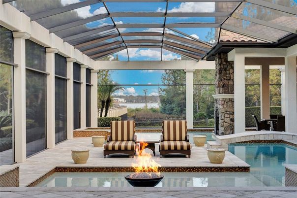 Glass Ceilings, Interior, Pool, Sun Room