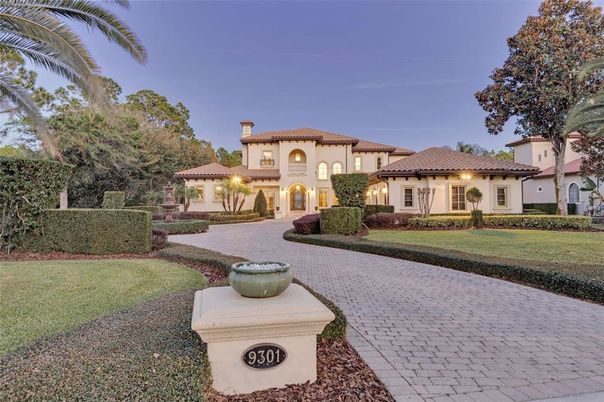 Backyard, Exterior, Facade, Mediterranean