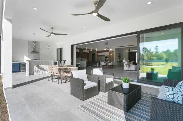 Dining room, Interior, Kitchen, Living room, Pendant Lights, Recessed Lighting