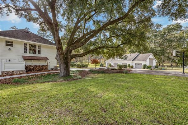 Backyard, Detached Garage, Exterior
