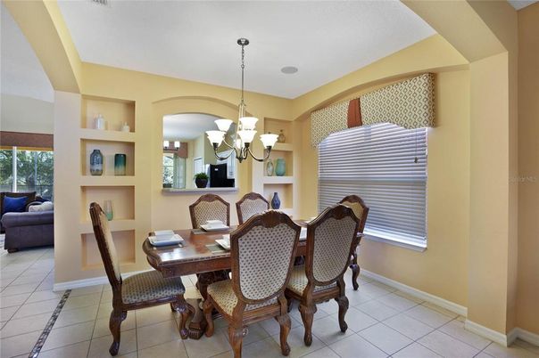 Chandelier, Dining room, Interior