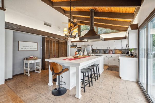 Interior, Kitchen, Stainless Steel Appliances, Wooden Beams, Wooden Ceilings