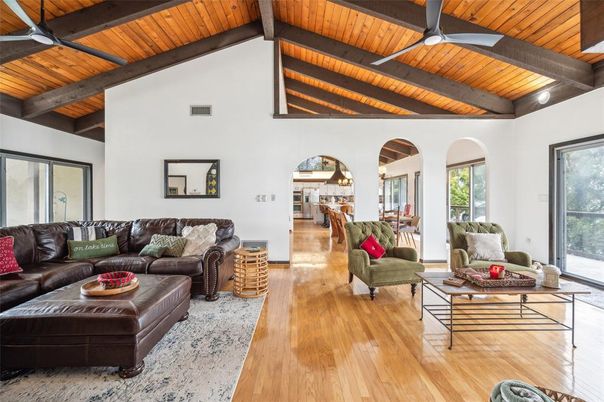 Interior, Living room, Wooden Beams, Wooden Ceilings, Wood Texture Flooring