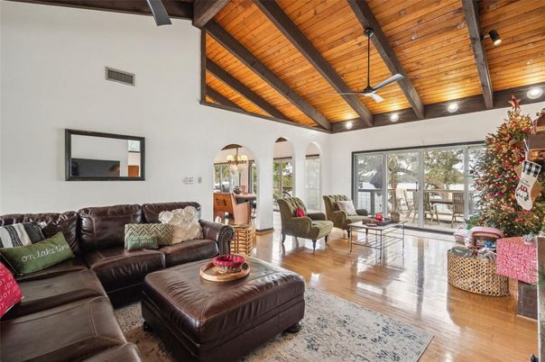 Dining room, Interior, Living room, Wooden Beams, Wooden Ceilings, Wood Texture Flooring