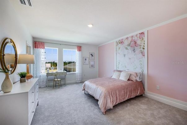 Bedroom, Home Office, Interior, Recessed Lighting