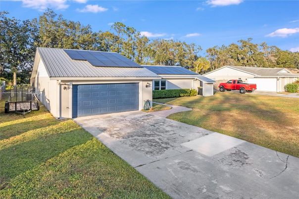 Backyard, Exterior, Solar Panels