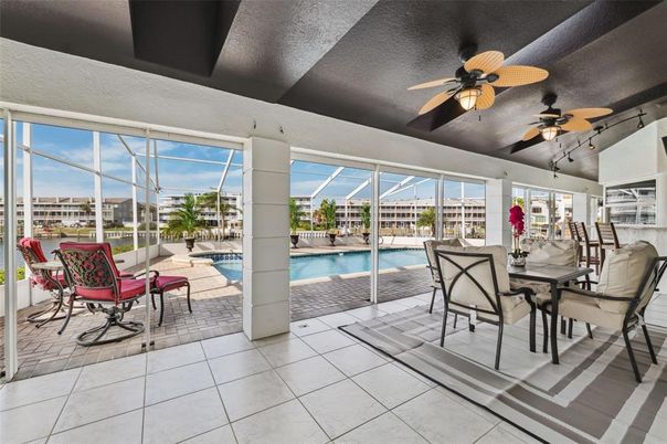 Dining room, Glass Ceilings, Interior, Pool, Sun Room