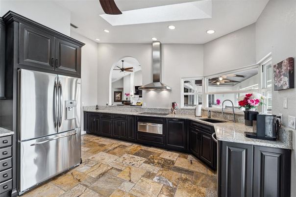 Interior, Kitchen, Recessed Lighting, Stainless Steel Appliances