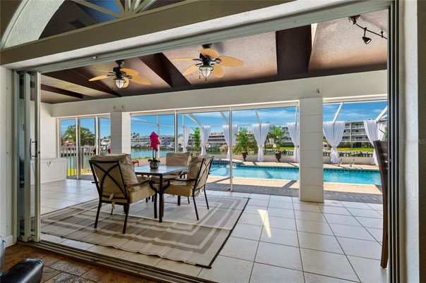 Dining room, Interior, Pool, Sun Room