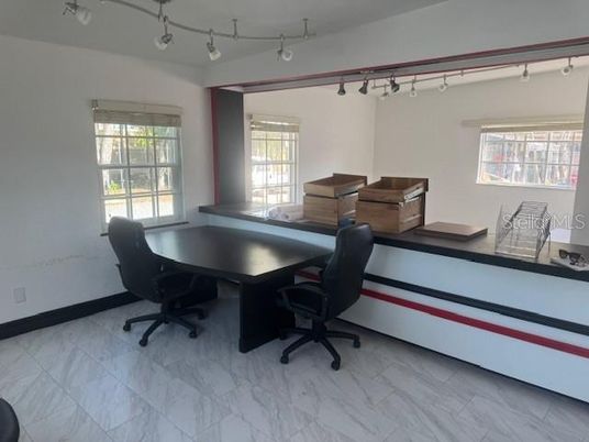 Home Office, Interior, Marble