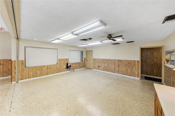 Empty room, Interior, Wooden Walls