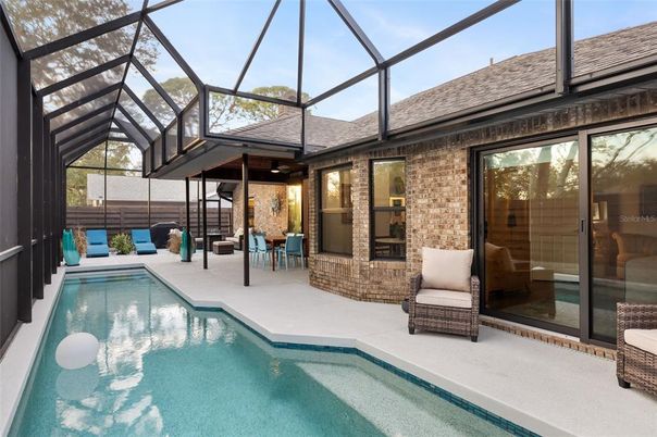 Glass Ceilings, Interior, Pool, Sun Room