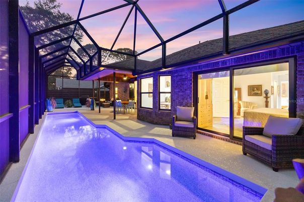 Glass Ceilings, Interior, Pool, Sun Room