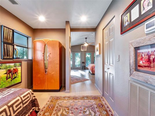 Interior, Recessed Lighting, Wood Texture Flooring