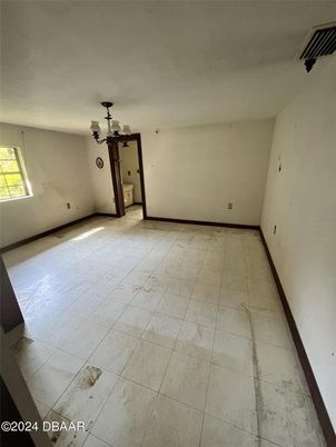 Empty room, Interior