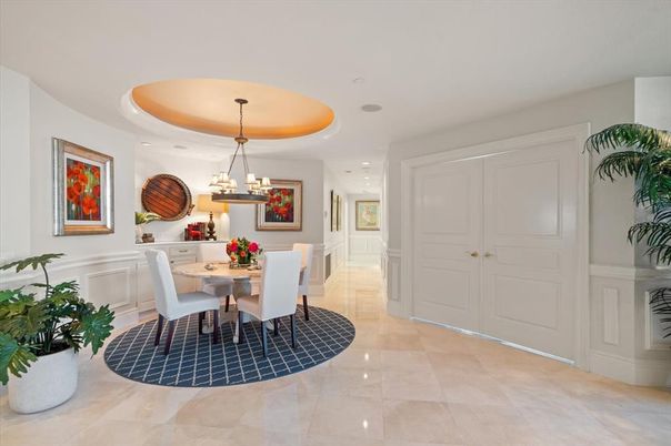 Chandelier, Dining room, Interior, Recessed Lighting