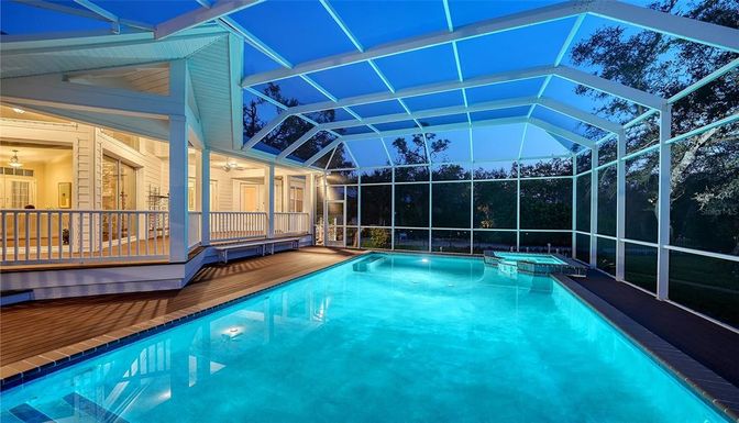 Glass Ceilings, Interior, Pool, Sun Room, Wood Texture Flooring