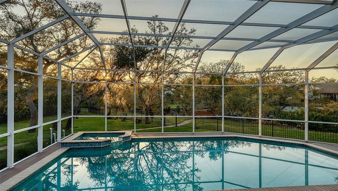 Glass Ceilings, Interior, Pool, Sun Room