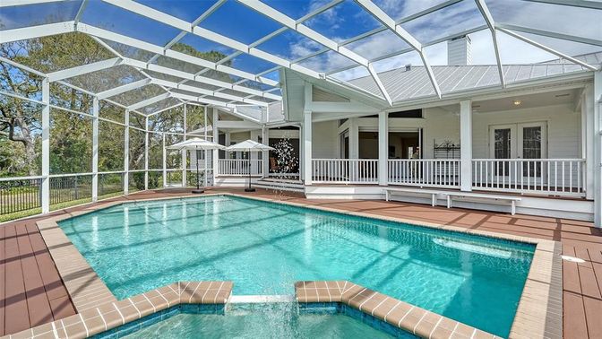 Glass Ceilings, Interior, Pool, Sun Room